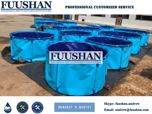 High Density PVC Liner for Fish Farming / Aquaculture Pond Waterproofing Projects